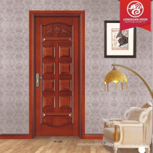 Top Quality Interior Single Swing Solid Wooden Doors, HDF Composite Wood indoors